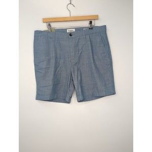 Mens Goodfellow & Co. Flat Front Shorts Blue Size 34